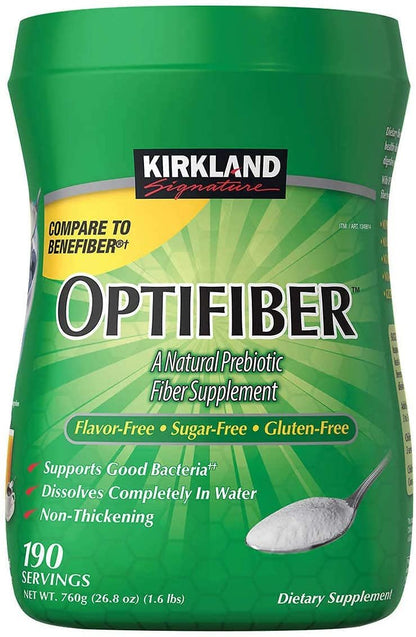 Kirkland Signature OPTIFIBER Ballaststoffpulver, 26,8 Unzen (760 g)