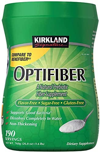 Kirkland Signature OPTIFIBER Ballaststoffpulver, 26,8 Unzen (760 g)