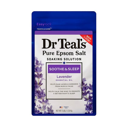 Advanced Dr. Teals Lavendel Badesalz mit Epsomsalz, 1,36 kg (48 Unzen)