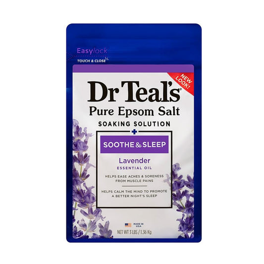 Advanced Dr. Teals Lavendel Badesalz mit Epsomsalz, 1,36 kg (48 Unzen)