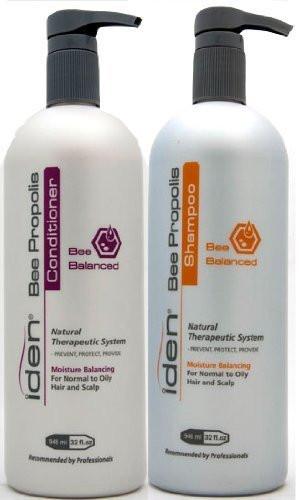 Iden Bee Balanced Shampoo & Conditioner 32oz Duo-Pack – Sanfte Pflege für normales Haar