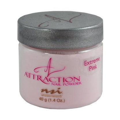 NSI Attraction Acrylic Nail Powder Extreme Pink – 1er Pack