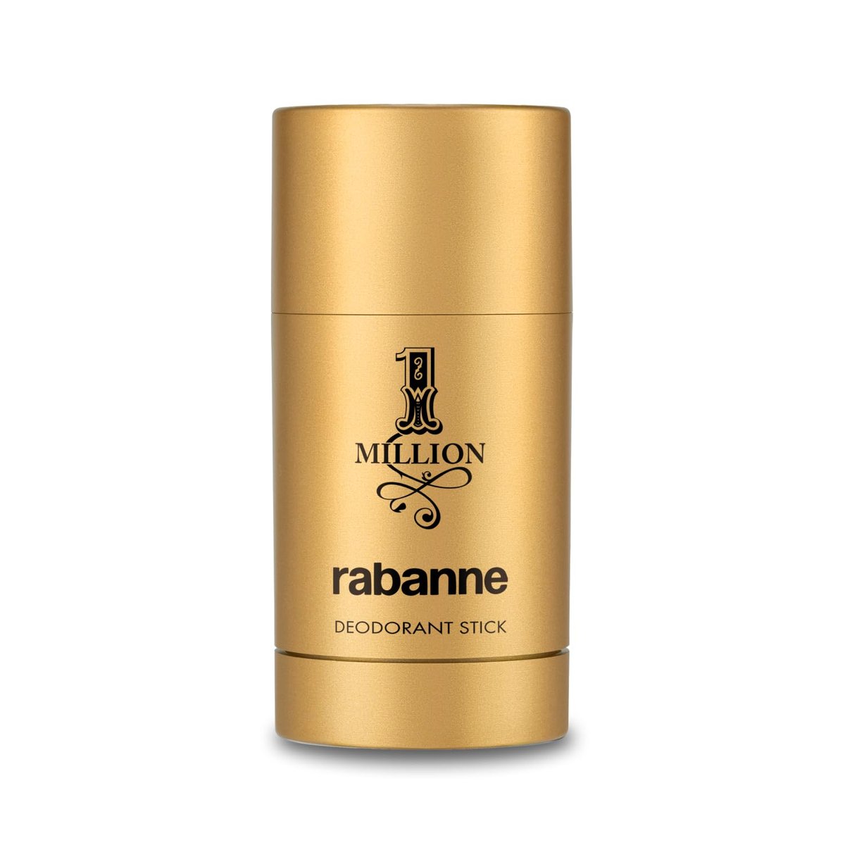 Rabanne 1 Million Deodorant Stick für Herren – Luxuriöser Fest-Deodorant mit Frischleder, Warmen Gewürzen und Sinnlichem Moschus, Lang anhaltende Frische & Hautschutz, 62 g