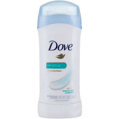 Dove Antitranspirant Deodorant für empfindliche Haut, 74 g (1er-Pack)