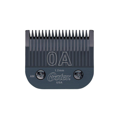 Oster Professional Clipper Klingen – Grösse 0A Klingen – Kompatibel mit allen Oster Wechselklingen-Clippern – Langlebiger Hochkohlenstoffstahl, behandelt für ultra-scharfe Präzision