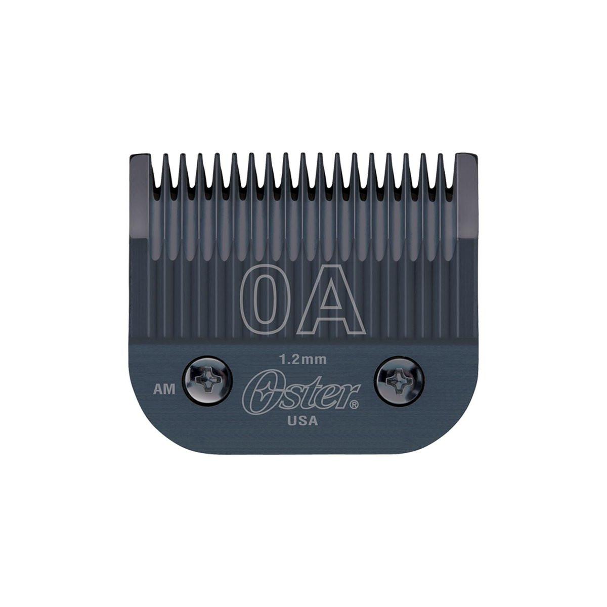 Oster Professional Clipper Klingen – Grösse 0A Klingen – Kompatibel mit allen Oster Wechselklingen-Clippern – Langlebiger Hochkohlenstoffstahl, behandelt für ultra-scharfe Präzision