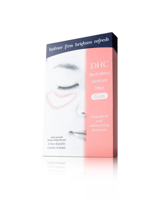 DHC Revitalizing Moisture Strips: Augen-Gel-Masken (2er-Pack), 6 Anwendungen pro Packung