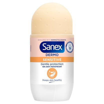 Sanex Dermo Sensitive Extra Cool Roll-On Deodorant 50 ml – Sanfter Schutz für empfindliche Haut