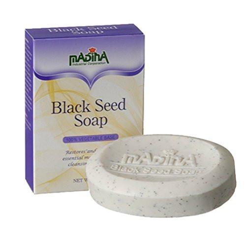 Madina Black Seed Seife mit Sheabutter, 100 g – Natürliche Hautpflege