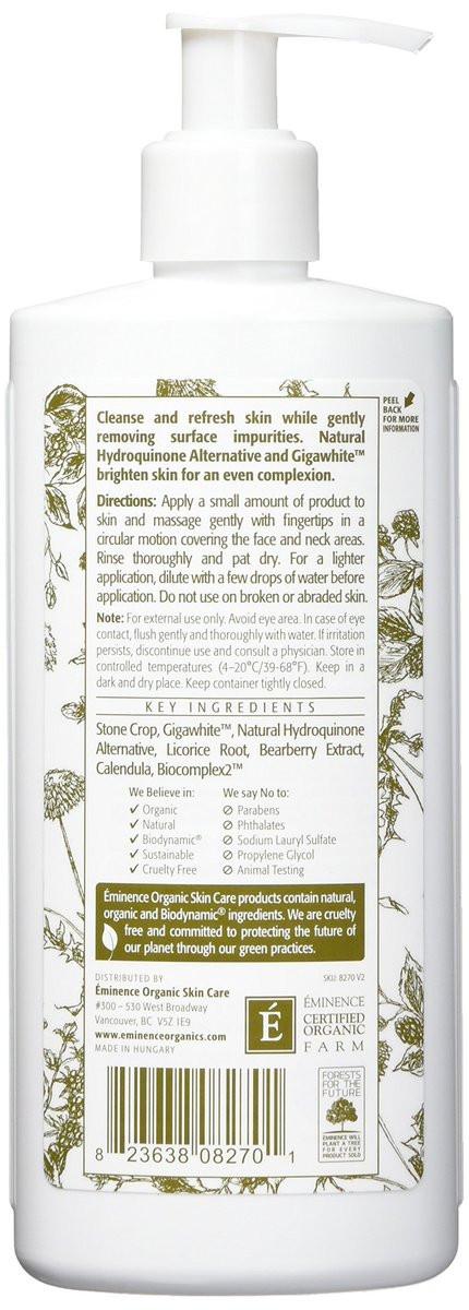 Eminence Bright Skin Cleanser – 8,4 Unzen Aufhellender Gesichtsreiniger