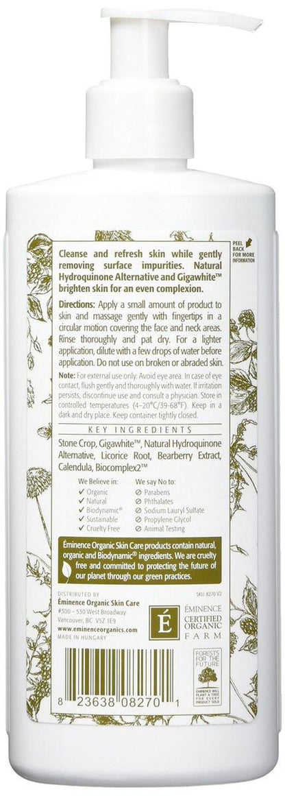 Eminence Bright Skin Cleanser – 8,4 Unzen Aufhellender Gesichtsreiniger