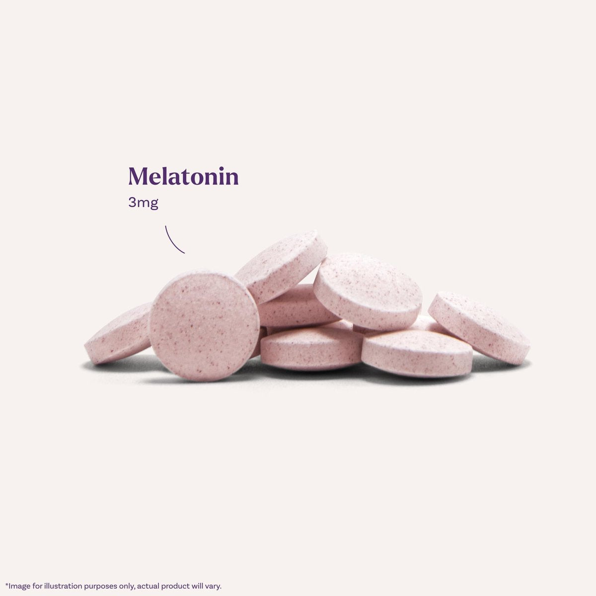 Natrol Melatonin 3 mg Lutschtabletten mit Erdbeergeschmack – 90 Stück, schnell lösliche Tabletten für erholsamen Schlaf