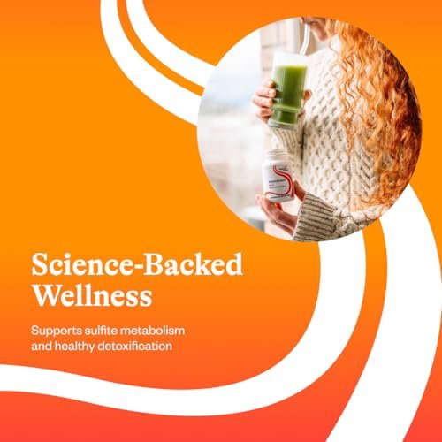 Seeking Health Molybdän – Nahrungsergänzung mit Molybdänglycinat-Chelat – Unterstützt Sulfitstoffwechsel & Zellgesundheit – Vegetarische & vegane Kapseln