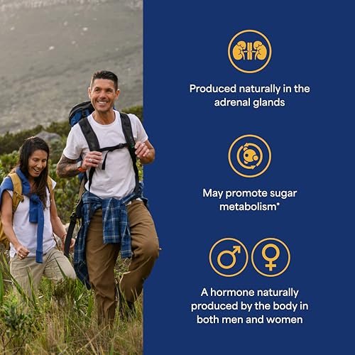 Puritan's Pride Youth Guard™ DHEA 25 mg – 250 Tabletten – Nahrungsergänzungsmittel für gesundes Altern für Frauen und Männer