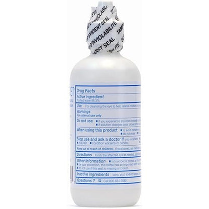 Medi-First 19818 Augenspülung, Augenschutz und Erste-Hilfe-Versorgung, 118 ml