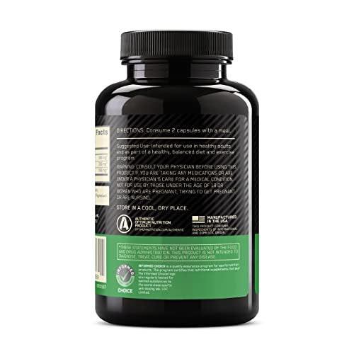 Optimum Nutrition Instantized BCAA Kapseln, Keto-freundlich, verzweigtkettige essentielle Aminosäuren, 1000mg, 60 Kapseln
