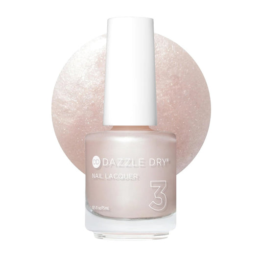 Dazzle Dry Nagellack (Schritt 3) - Endearment - Helles Rosa mit Schimmer, Full Coverage (0,5 fl oz)