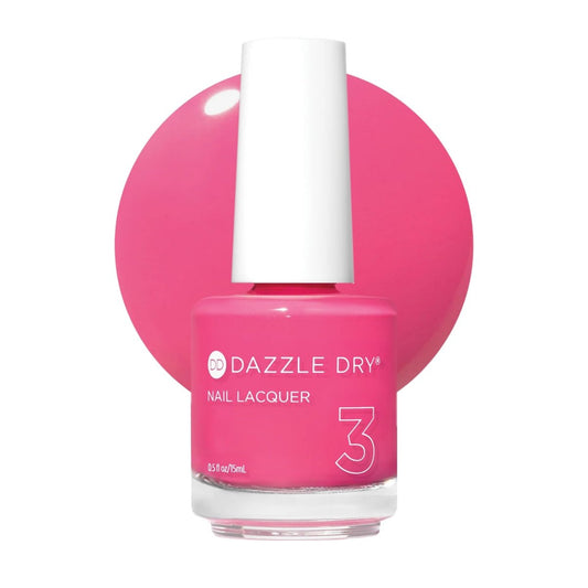 Dazzle Dry Nagellack (Schritt 3) - Raspberry Crème - Sanftes Himbeer-Milchshake, cremig deckend (0,5 fl oz)