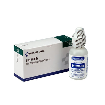 PhysiciansCare Augenspüllösung, sterile isotonische gepufferte Lösung zum Spülen und Bewässern der Augen, 1-oz Flasche
