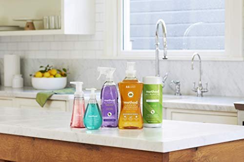 Method Daily Wood Cleaner Almond – 28 oz Sprühflasche, pflegt und reinigt Holzmöbel schonend