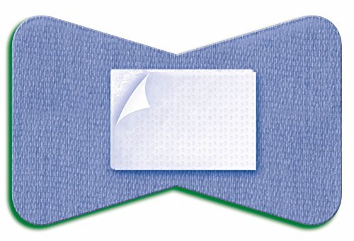 Curad Fingerkuppenpflaster, lebensmittelecht blau, 100 Stück, 1,75" x 2"