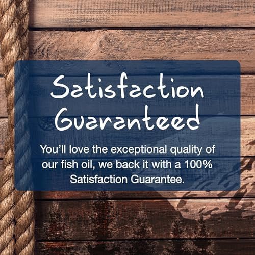 Wiley's Finest Wild Alaskan Fish Oil Easy Swallow Minis - Omega-3 Nahrungsergänzung für Erwachsene und Kinder - Doppelte Stärke mit 630 mg EPA und DHA - 60 Mini Softgels (30 Portionen)