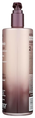 GIOVANNI 2chic Ultra-Sleek Shampoo - Brasilianisches Phyto-Keratin & Marokkanisches Arganöl, Anti-Frizz Formel, Kokosnuss, Sheabutter, Pro-Vitamin B5, Farbschutz, Parabenfrei - 710 ml