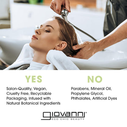 GIOVANNI 2chic Ultra-Moist Super Potion – Anti-Frizz Binding Serum mit Avocado & Olivenöl, Aloe Vera, Shea Butter, botanischen Extrakten – 2,75 oz