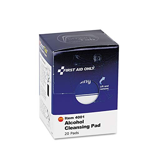 First Aid Only FAE-4001 Alkohol-Reinigungstücher, 20er-Pack