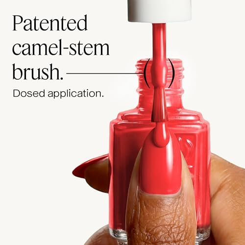 Essie Nagellack 127 Watermelon – 0,46 oz (13,5 ml) – Hochwertiger Nagellack für Frauen