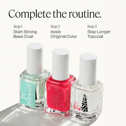 Essie Nagellack 127 Watermelon – 0,46 oz (13,5 ml) – Hochwertiger Nagellack für Frauen