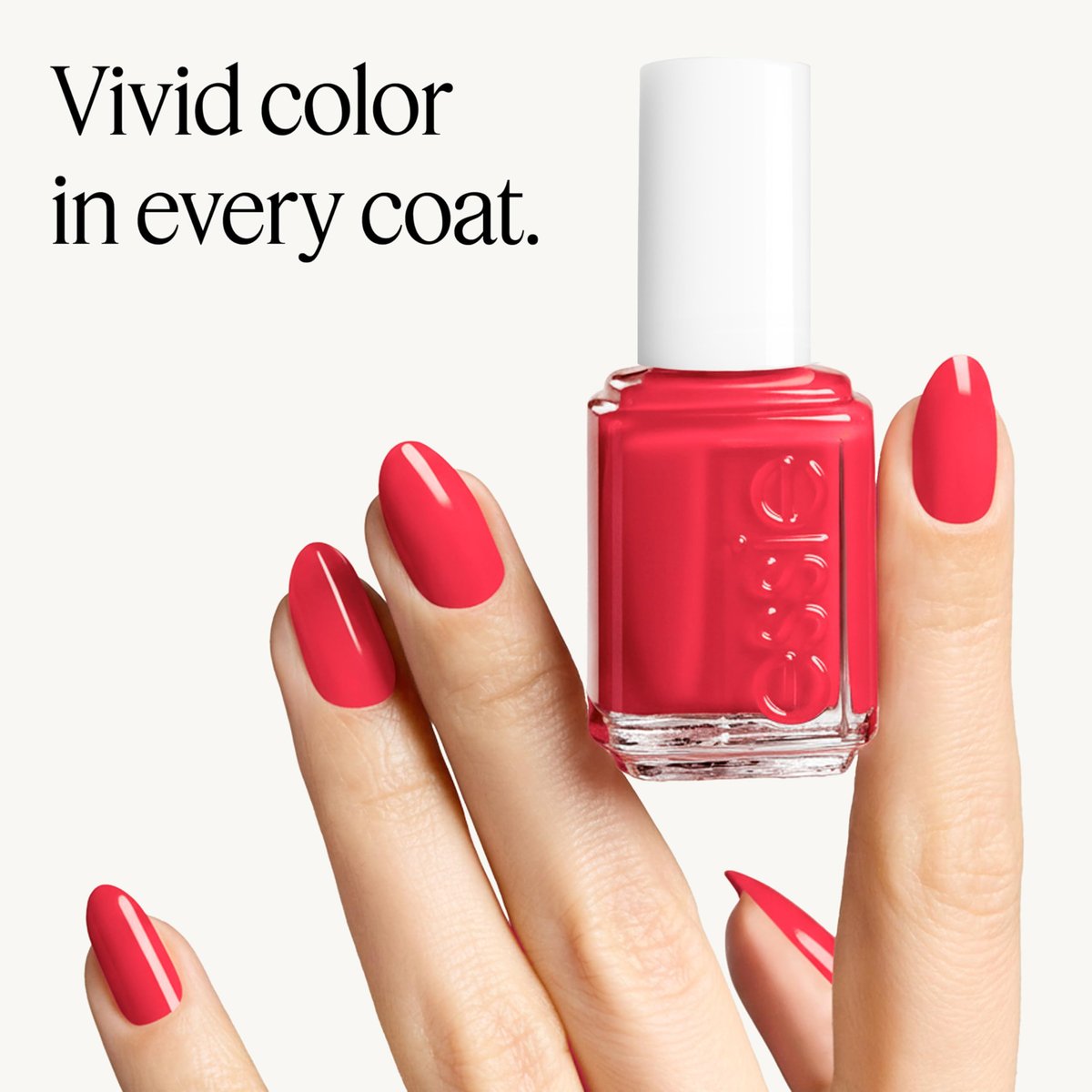 Essie Nagellack 127 Watermelon – 0,46 oz (13,5 ml) – Hochwertiger Nagellack für Frauen