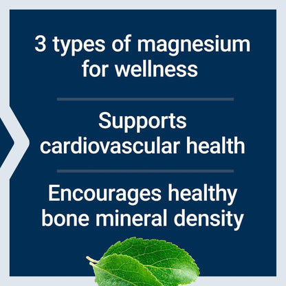 Life Extension Magnesium Kapseln, 500 mg, Magnesiumoxid, -citrat und -succinat, Herzgesundheit, Gesunde Knochen, Stoffwechselunterstützung, 100 vegetarische Kapseln