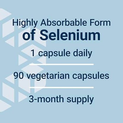 Life Extension Se-Methyl-L-Selenocystein – Fortschrittliches Selen für Antioxidantien-Schutz, Zellgesundheit und gesundes Altern – Vegetarisch, Glutenfrei, Non-GMO, 90 Kapseln