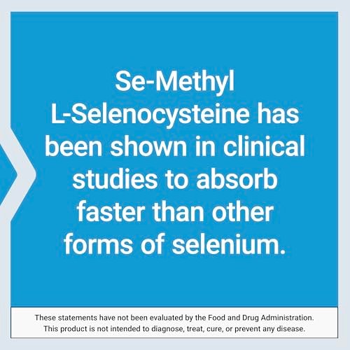 Life Extension Se-Methyl-L-Selenocystein – Fortschrittliches Selen für Antioxidantien-Schutz, Zellgesundheit und gesundes Altern – Vegetarisch, Glutenfrei, Non-GMO, 90 Kapseln