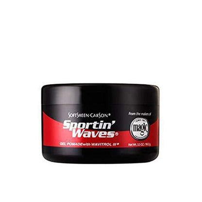 SoftSheen Sportin Waves Gel Pomade – Starker Halt & Glanz für Wellen, 3,5 oz