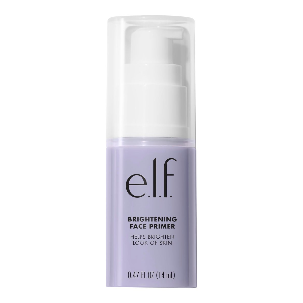 e.l.f. Brightening Lavender Face Primer – Ausgleichender Make-up Primer für einen strahlenden Teint, vegan & tierversuchsfrei