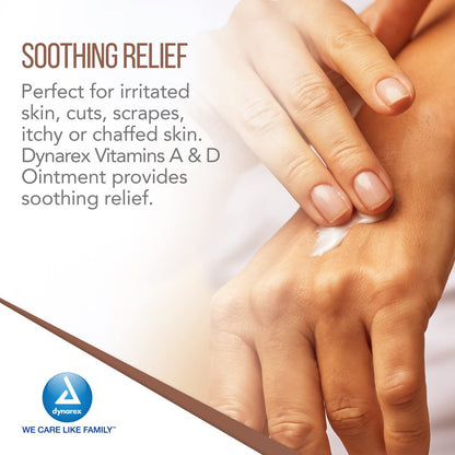 Dynarex Vitamine A & D Salbe 1 oz Tube – Hautschutz für empfindliche Haut