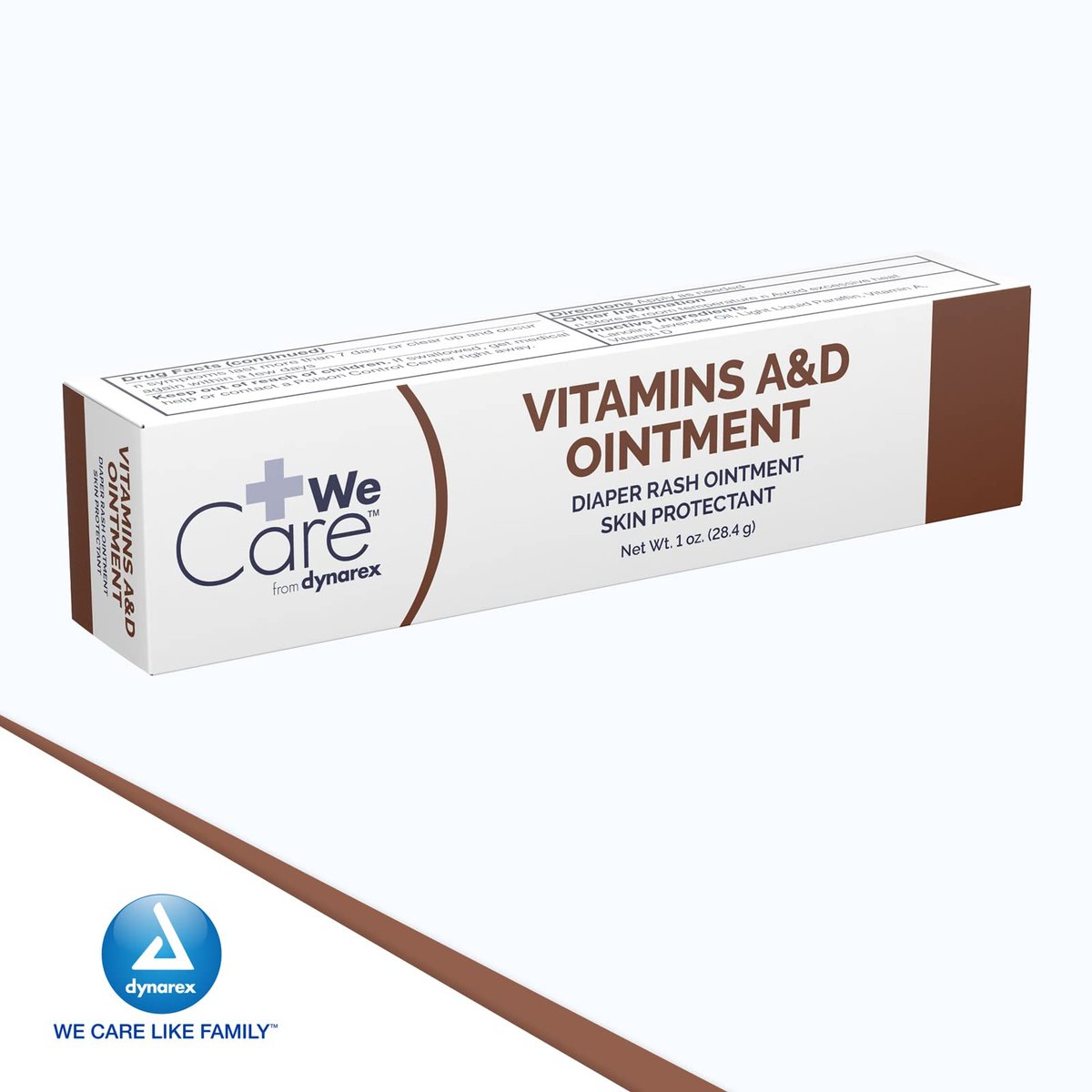Dynarex Vitamine A & D Salbe 1 oz Tube – Hautschutz für empfindliche Haut