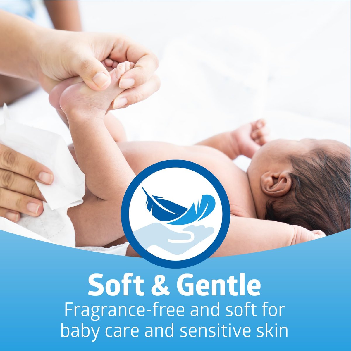 Medline Ultrasoft Saugfähige Trockene Reinigungstücher, Hypoallergen und Duftfrei, 25,4 x 33 cm, 50 Stück