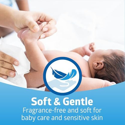 Medline Ultrasoft Saugfähige Trockene Reinigungstücher, Hypoallergen und Duftfrei, 25,4 x 33 cm, 50 Stück