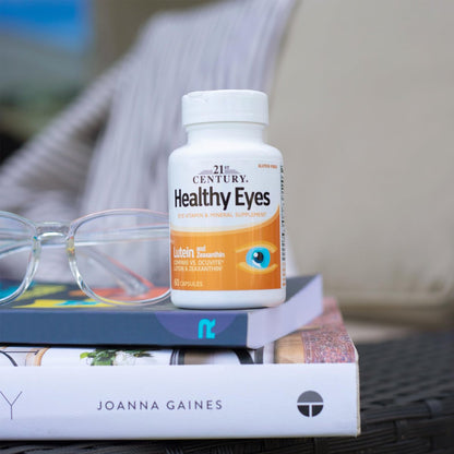 21st Century Gesunde Augen Lutein und Zeaxanthin Kapseln, 60 Stück