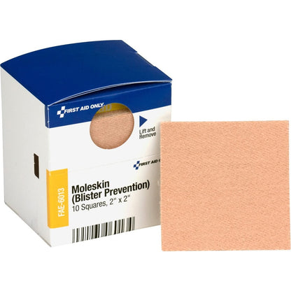 First Aid Only FAE-6013 Pac-Kit Moleskin Blasenprävention, 10 Stück