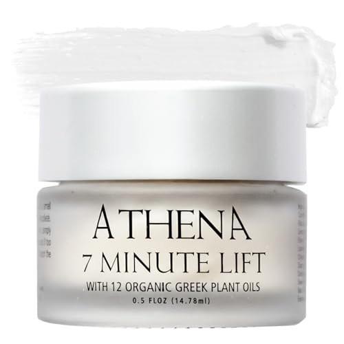 Athena 7 Minute Lift – Bio-Organisches Lifting & Festigungs Serum – Strafft sichtbar Augen, Hals & Gesicht in 7 Minuten – Reduziert Falten & feine Linien