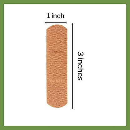 McKesson Pflaster, steril, Stoffstreifen, 1 x 3 Zoll, 100 Stück, 1 Packung