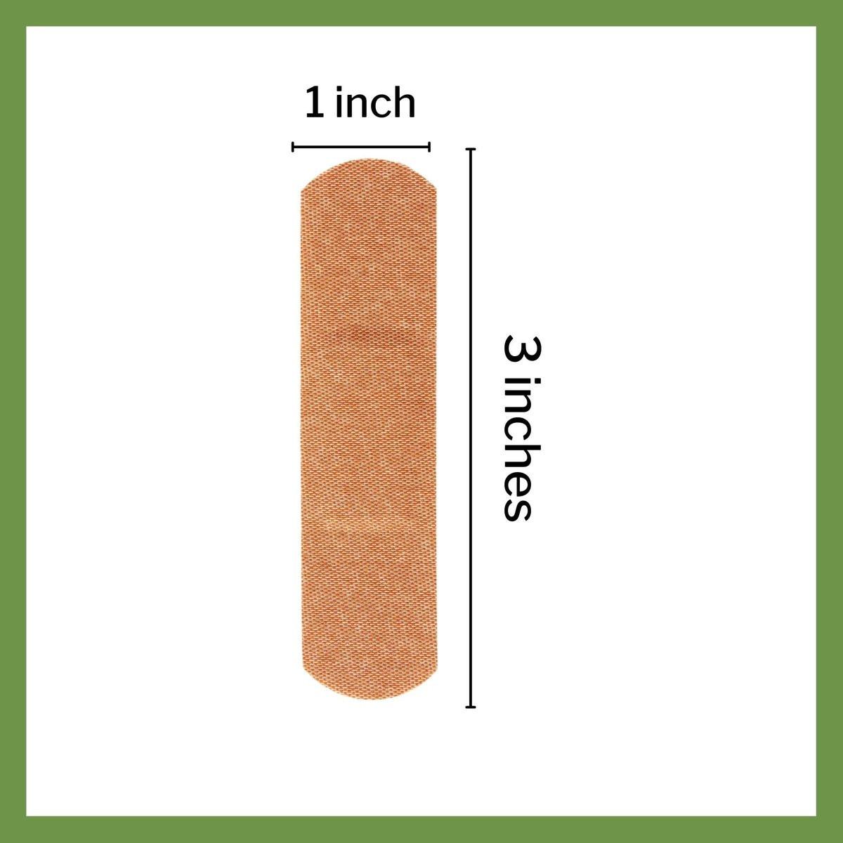 McKesson Pflaster, steril, Stoffstreifen, 1 x 3 Zoll, 100 Stück, 1 Packung