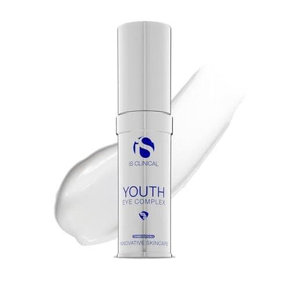 iS CLINICAL Youth Eye Complex – Anti-Aging Augencreme gegen Fältchen, Schwellungen und Tränensäcke, hydratisierend und festigend, 0,5 oz