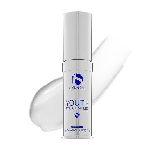 iS CLINICAL Youth Eye Complex – Anti-Aging Augencreme gegen Fältchen, Schwellungen und Tränensäcke, hydratisierend und festigend, 0,5 oz