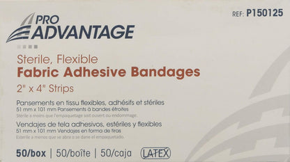 Pro Advantage Pflaster - Stoffpflaster 2x4 Zoll - 50 Stück