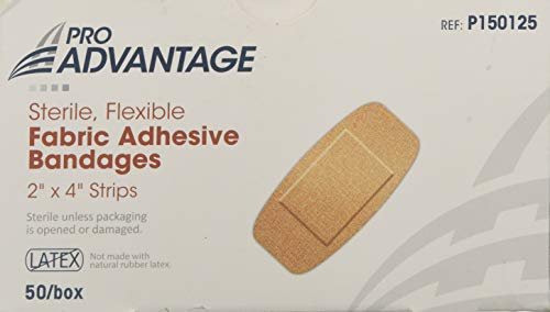 Pro Advantage Pflaster - Stoffpflaster 2x4 Zoll - 50 Stück